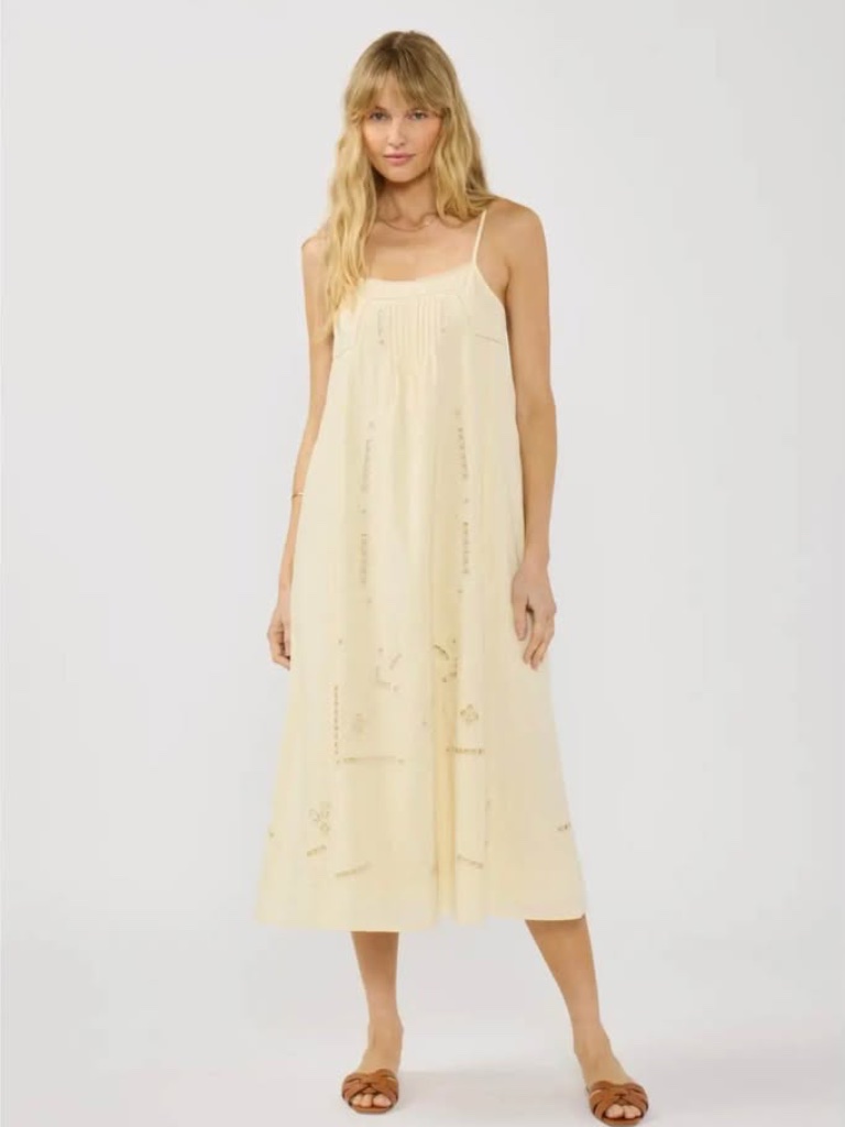 100% Cotton Lovestich Maxi Dress Brand New